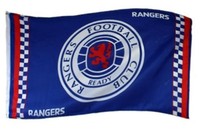 HISSFAHNE FAHNE FLAGGE 152x91cm GLASGOW RANGERS NEU