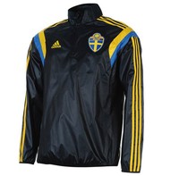Schweden adidas Windbreaker Jacke Half Zip Fussball Wind Jacke S M L XL 2XL neu