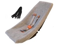 Weber Babyschale Grau für Kinderanhänger z.B. CROOZER