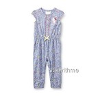 NWT Sanrio Charmmykitty Toddler Girl's Chambray Romper (Size 3 T)