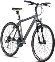 28 ZOLL CROSSBIKE MTB BIKE ALU Trekking HERREN DAFT GENT 24 GANG