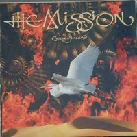 The Mission carved in sand Mercury Vinyl LP