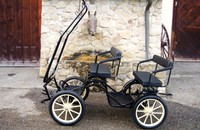 extra leichte Kutsche für Minishetty Shetty