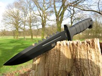 Jagdmesser Messer Knife Bowie Buschmesser Coltello Cuchillo Couteau Huting Neu