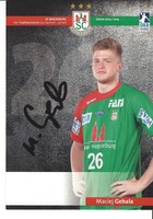 Autogrammkarte AK signiert signed SC Magdeburg MACIEJ GEBALA
