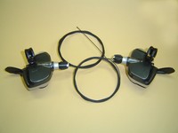 SRAM DoubleTap 9 Schalthebel 3 x 9 -fach Flat-Bar-Rennradschalthebel  NEU