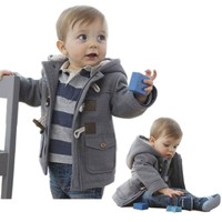 Boys Baby Jacket Winter Clothes Kids Outerwear Coat Thick Clothing with Hooded