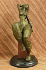Bronze Modern Art Bronze sculpture Curvaceous Dancer Sculpture Abstract Statue 
