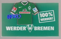 PIN + Anstecker + SV Werder Bremen + Trikot HOME + 2013/2014 + Wiesenhof + NEU