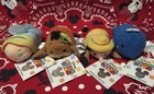 D23 EXPO 2015 Disney TSUM TSUM Pinocchio Lampwick Blue Fairy & Monstro Set RARE