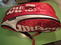 Wilson Tour 12er Racketbag Tennistasche thermoguard Top Zustand *!*