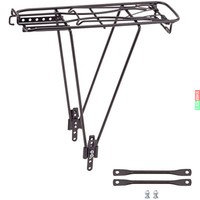 Point Gepäckträger 26-28" 2bein Federklappe, Pumpenhalter Fahrradgepäckträger | 