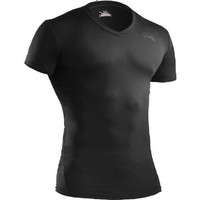 under armour v-neck tactical compression heatgear t-shirt large l