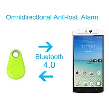 Green Smart Bluetooth Tracer Pet Child Gps Locator Tag Alarm Wallet Key Tracker