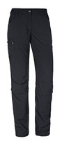 Vaude Damen Wander Outdoor Trekking Hose Farley ZO Capri Pants schwarz