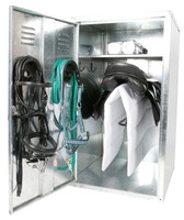 1193 Sattelschrank Sattelspind Stallspind verzinkt 106x60x60 Selbstmontage NEU