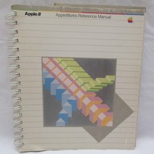 Vintage 1983 Apple II Computer AppleWorks Reference Manual