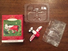Hallmark 2001 Sky's The Limit #5 Gee Bee R-1 Super Sportster Airplane Ornament
