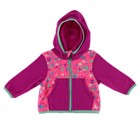 The North Face Baby Girl Glacier Full Zip Jacket Coat 0 - 3 Months Confetti NWT