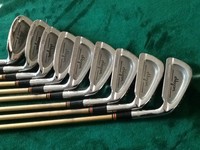 Hogan Edge Forged Eisenset Schlägersatz RH 3-SW Apex Gold Graphite TOP-Zustand!