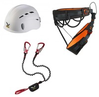 Klettersteigset Salewa Premium + Salewa Toxo + Edelweiss Dart