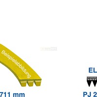 Keilrippenriemen  711PJ2 EL 1258657004  AEG Electrolux Zanker Zanussi Quelle