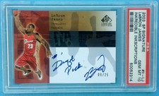 03 SP SIGNATURE LEBRON JAMES INKCREDIBLE INKSCRIPTIONS LEBRON JAMES AUTO PSA 10