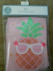 BABY GAP GIRLS PINK PINEAPPLE TWO-PIECE SHORT PAJAMAS SIZE 3 3T NWT
