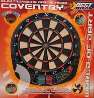 elektronische Dartscheibe Coventry 16 Spieler inkl 12 Pfeile Dartboard Dartspiel