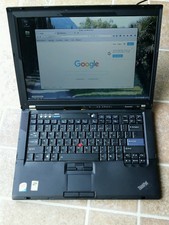 Lenovo Thinkpad T61 Core 2 Duo 2.0Ghz  80GB HD, 2GB RAM  working. NEW BATTERY