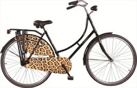 Neu Damen Nostalgie Hollandrad Altec "Leopard" 28 Zoll