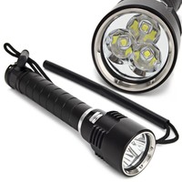 Neu Diving 3x CREE XML L2 4800Lm LED Taschenlampe Tauchlampe bis 100m Flashlight