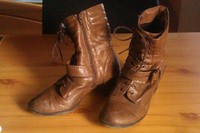 Damenschuhe Stiefeletten gr. 36, braun