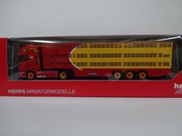 Scania R TL Viehtransporter SZ Spedition Helfter Herpa 304344 H0 1:87 Neu
