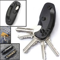 Neumodische Aluminium-Key Holder Clip Ordner hochwertige Schlüsselanhänger 