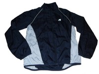 NEU leichte Damen Laufjacke Jacke Gr. S 36 / 38 blau-weiß !!