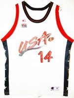 Champion NBA USA Basketball Team #14 Glenn Robinson Trikot/Jersey 48 XL