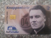 FC Schalke 04 S04 Knappenkarte Hans Klodt