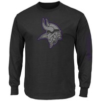 NFL Football Long Sleeve/LS-/Langarm Shirt MINNESOTA VIKINGS Up & Over 