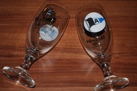 2 seltene Biergläser - DSC Arminia Bielefeld - Herforder Pils