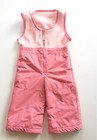Columbia Omni-Shield Pink Snow Bib Pants Girls TODDLER sz 2T fleece lined