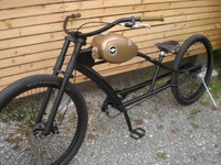 Chopper ,Cruiser, Fahrrad,fat tire bike,old vintage bobber style,cafe racer