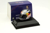 S. Vettel Scuderia Toro Rosso GP Monza Formel 1 2008 Helm 1:8 Minichamps