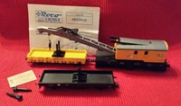 Roco H0 Kranwagen & 2 Niederbordwagen der DB