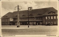 Ak Wanne Eickel Herne, Blick vom Vorplatz auf den Hauptbahnhof, Ei... - 10028877