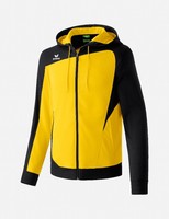 ERIMA  Kapuzenjacke - Hoody CLUB 1900 Gr. M  *NEU* schwarz-gelb