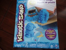 Kinetic Sand Pirate Themed Molds Kit Adventure Set Preschool Toys & Pretend Play