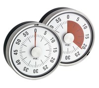 Küchentimer Backuhr Kurzzeitmesser Eieruhr Küchenuhr Stoppuhr TFA Metal PUCK