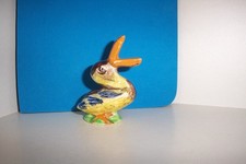 Very unusual multi coloured Pelican bird.