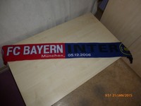 FC Bayern München/Inter Mailand Champions League Fan Schal "Milano 27.09.2006"